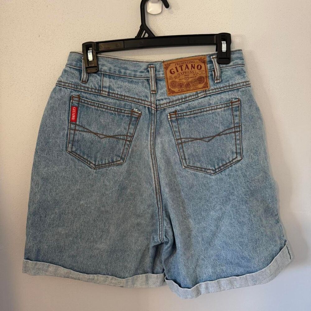 Vintage Gitano High Waisted Denim Shorts - 29" waist
